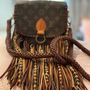 Vintage Boho Bag Authentic Louis Vuitton World Traveler